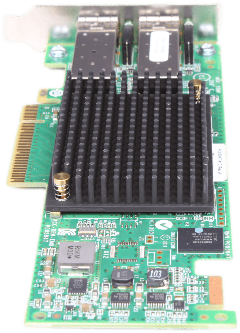 Emulex LPE16002 Dual-Port 16Gb/s PCIex8 FC Host Bus Adapter P005947-41C LP | 9859 (Bild 5 von 7)