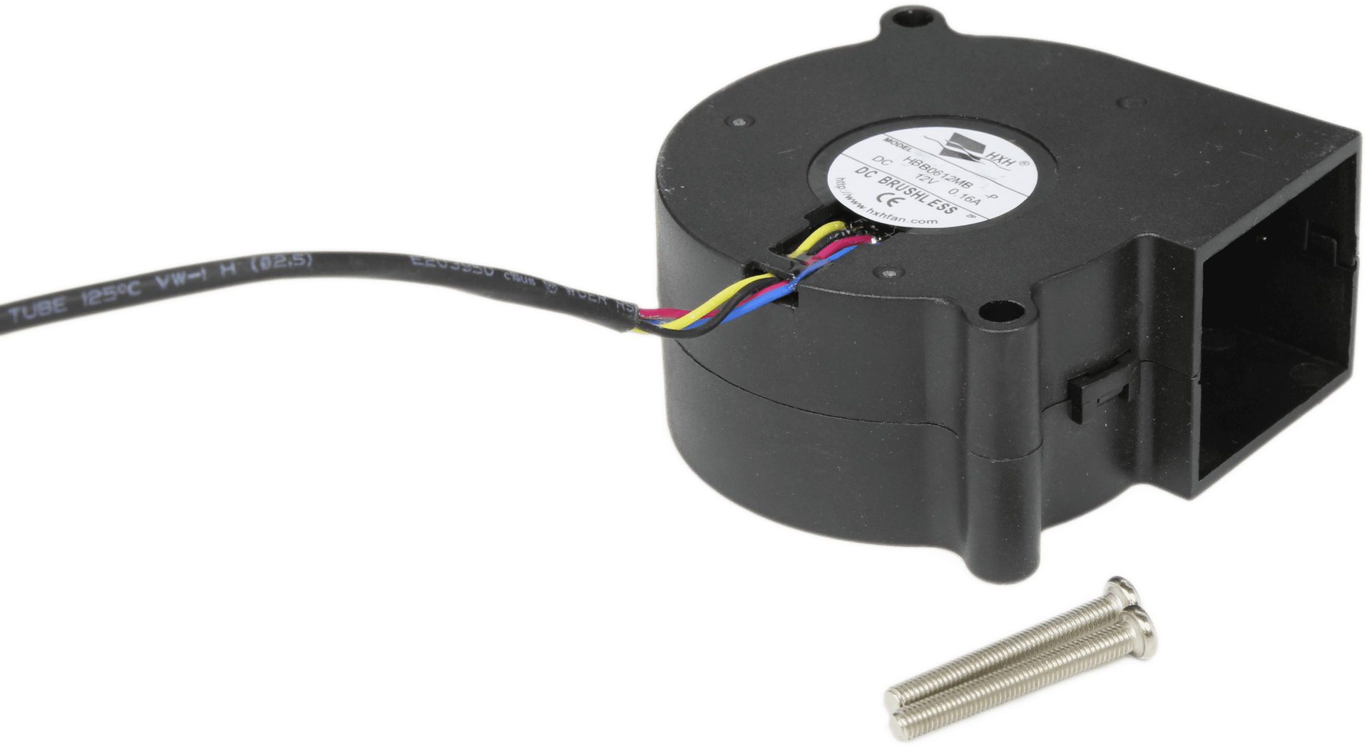 HXH - 60x60x28mm 4-pin Lüfter Fan 12V PWM 4000 RPM - HBB0612MB + Schrauben | 9964 — Kühler (Bild 4 von 6)