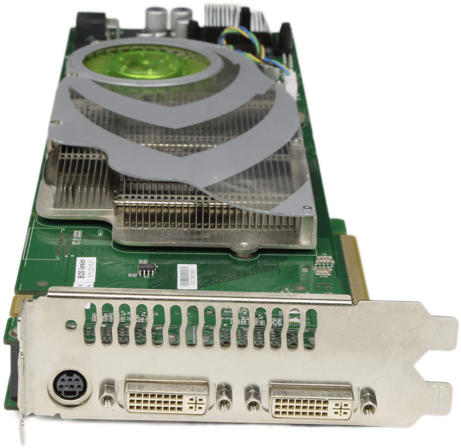 NVIDIA GeForce 7900 GTX-Duo - 2x 7900 GTX im SLI Verbund 2x 512MB GDDR3 PCIe x16 | 10006 — Vorderansicht (Bild 4 von 7)