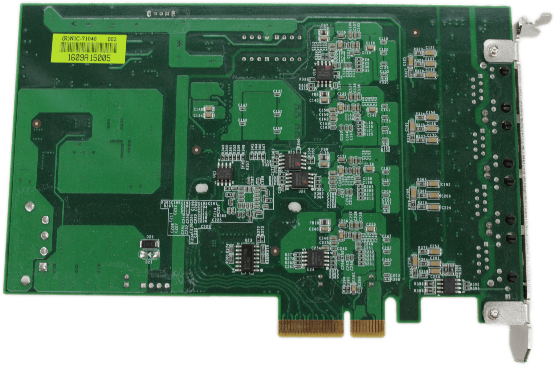 Portwell | NIC-71040 Quad Port GbE Ethernet PCIe2 x4 PoE FP | Intel i210 Chipset | 9422 (Bild 3 von 6)
