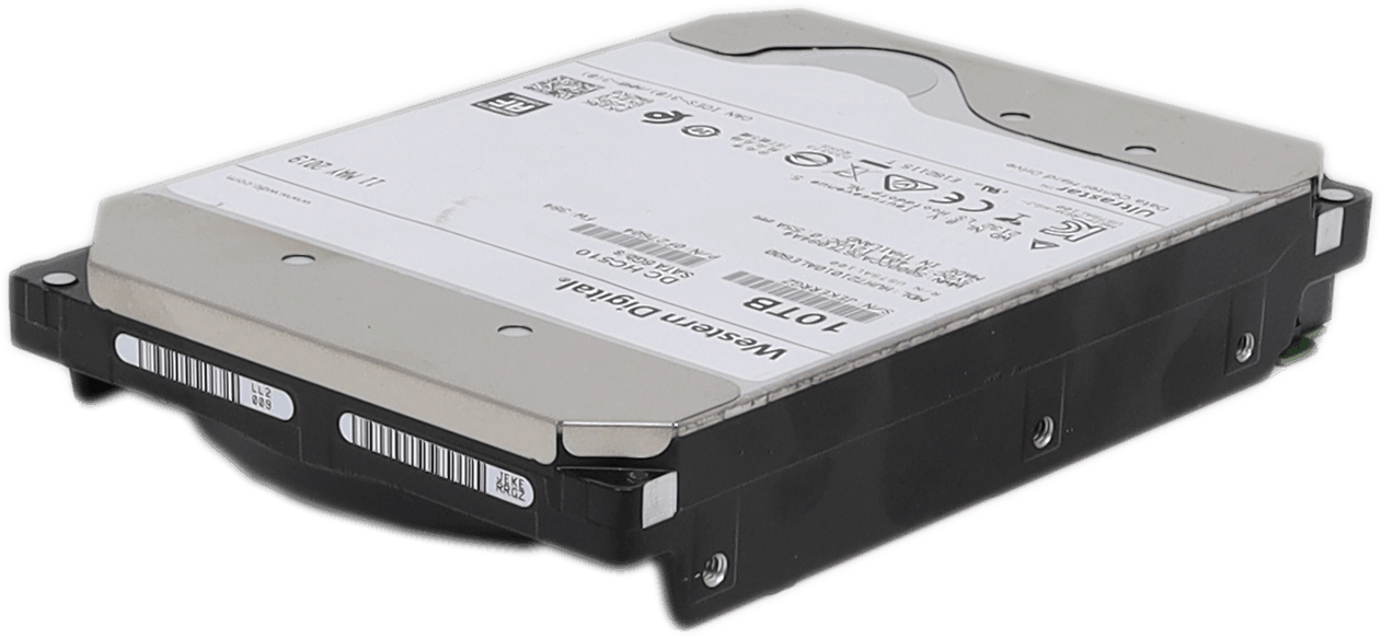 Western Digital DC HC510 10TB 7,2K SATA 6G 512e AF SIE 256MB - HUH721010ALE600 | 10633