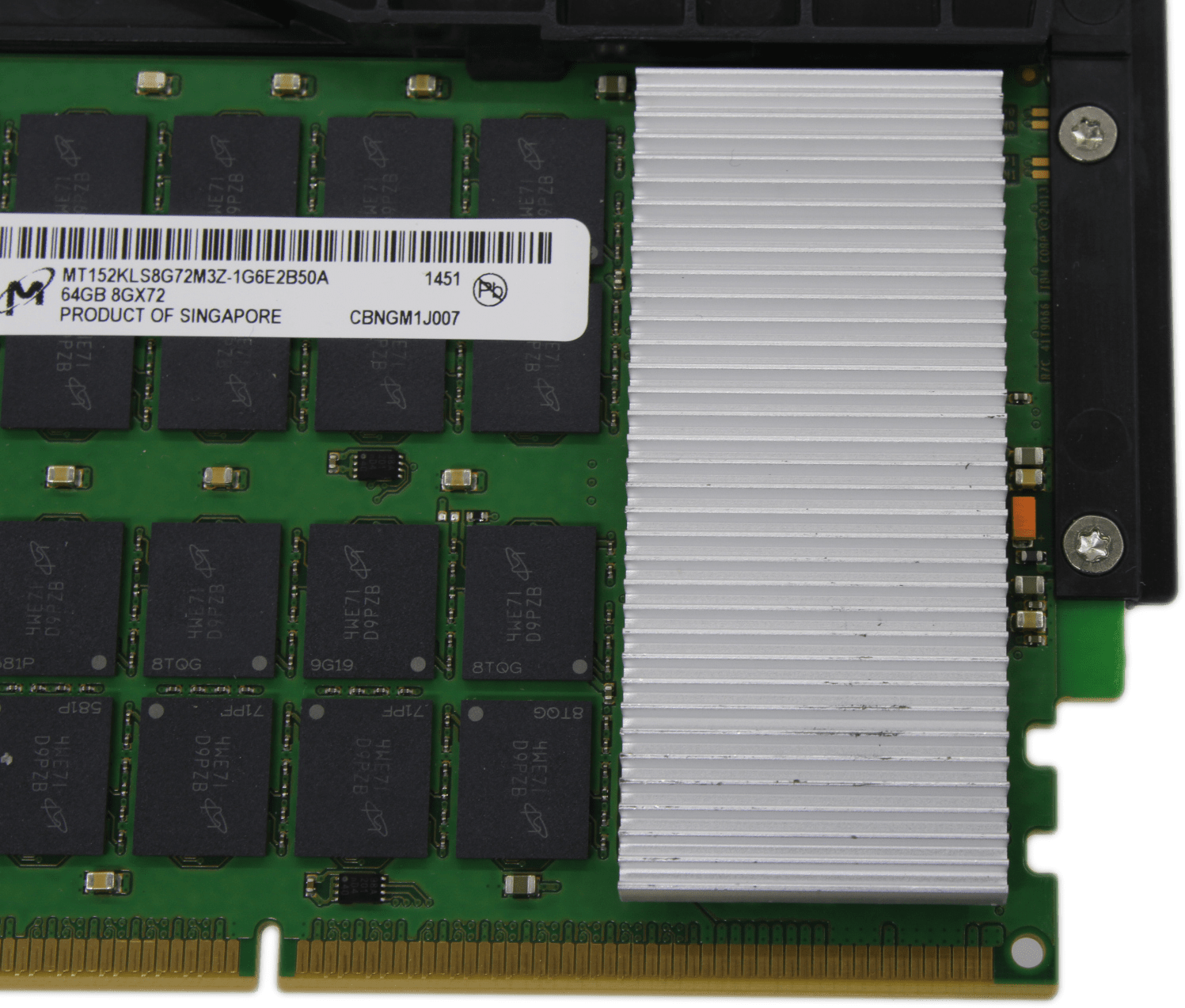 Micron | 64 GB for IBM Server RAM 8Gx72 | MT152KLS8G72M3Z-1G6E2B50A FRU: 00LP755 | 9294 (Bild 4 von 6)