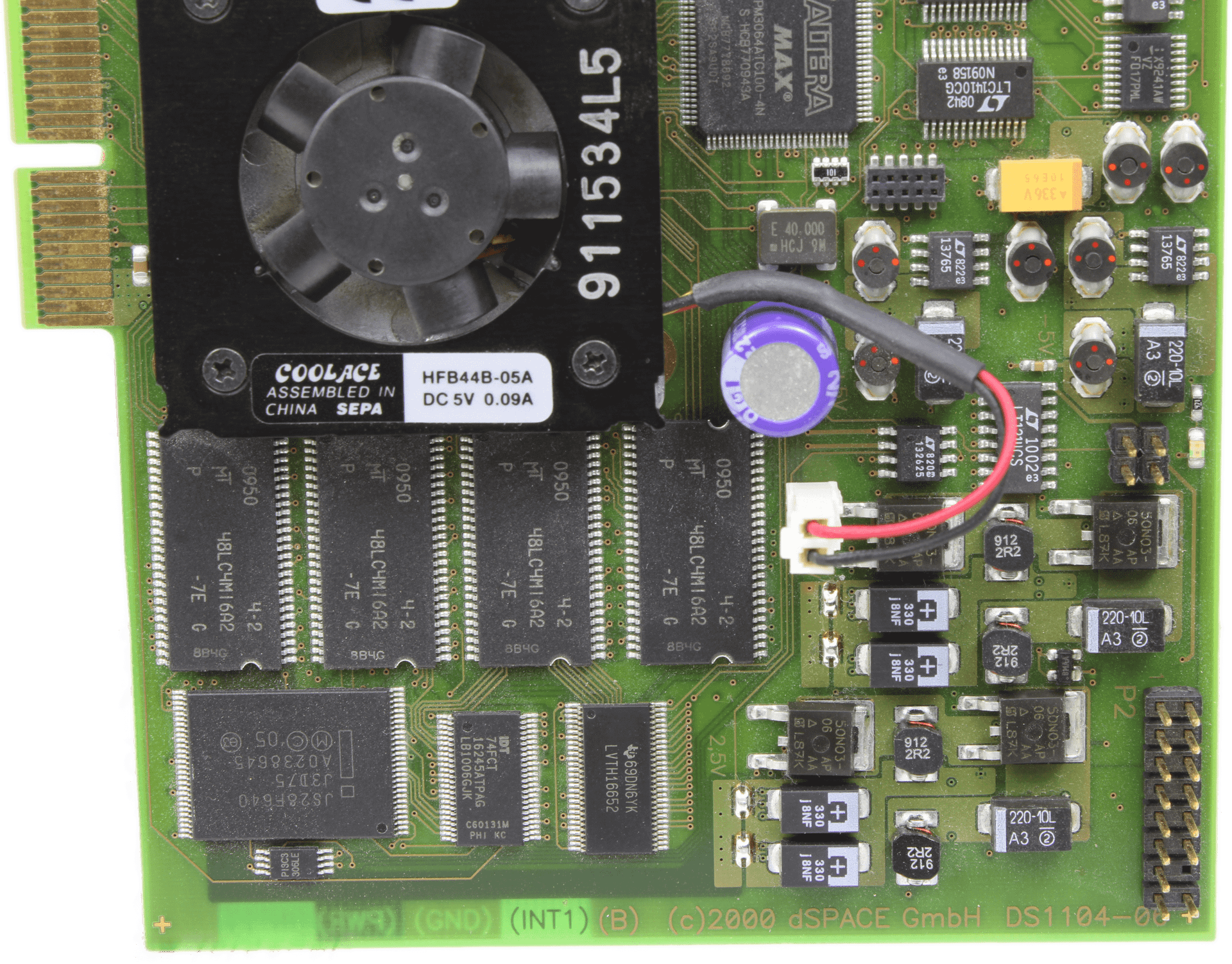 dSPACE DS1104-06 R&D Controller Board PCI / PCIe x1 - Full Profile | 10174 — Produktlabel (Bild 5 von 5)