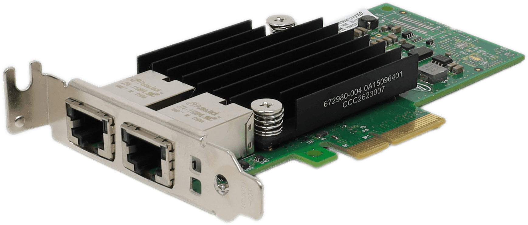 Intel X550-T2 10 Gigabit 10Gbit Dual Port GbaseT PCIe x4 3.0 Low Profile 940316 | 745 — Übersicht (Bild 3 von 6)