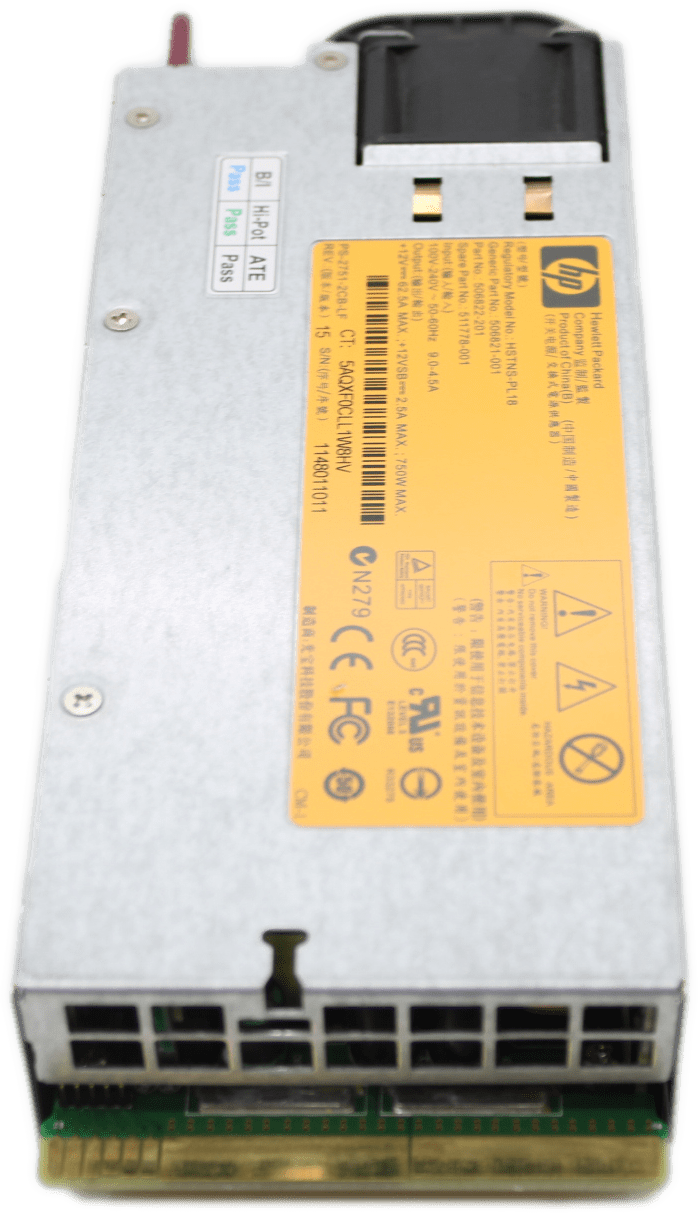 HP Power Supply Netzteil 750W | HSTNS-PL18 PS-2751-2CB-LF 511778-001 506821-001 | 8992 (Bild 4 von 7)