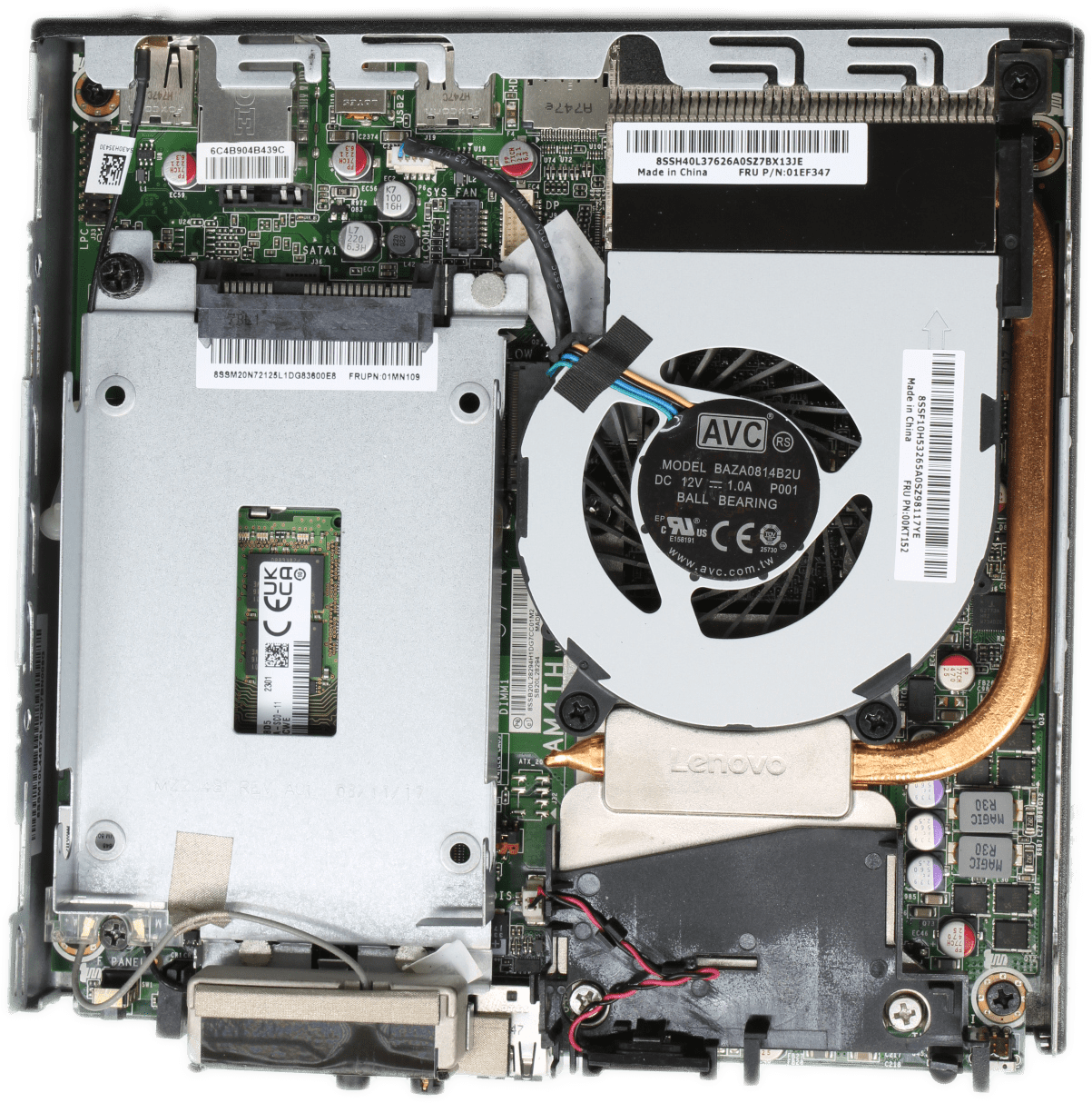 Lenovo ThinkCentre M715q - AMD A6-8570E 8GB DDR4 ohne SSD inkl. Lizenz + PSU | 9844 (Bild 5 von 6)
