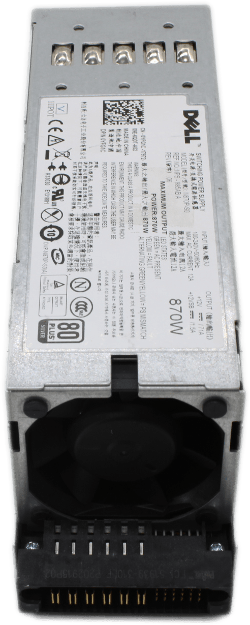 Dell | 870 Watt Switching Power Supply Netzteil | N870P-S0 NPS-885AB A | 0YFG1C | 8997 (Bild 4 von 6)