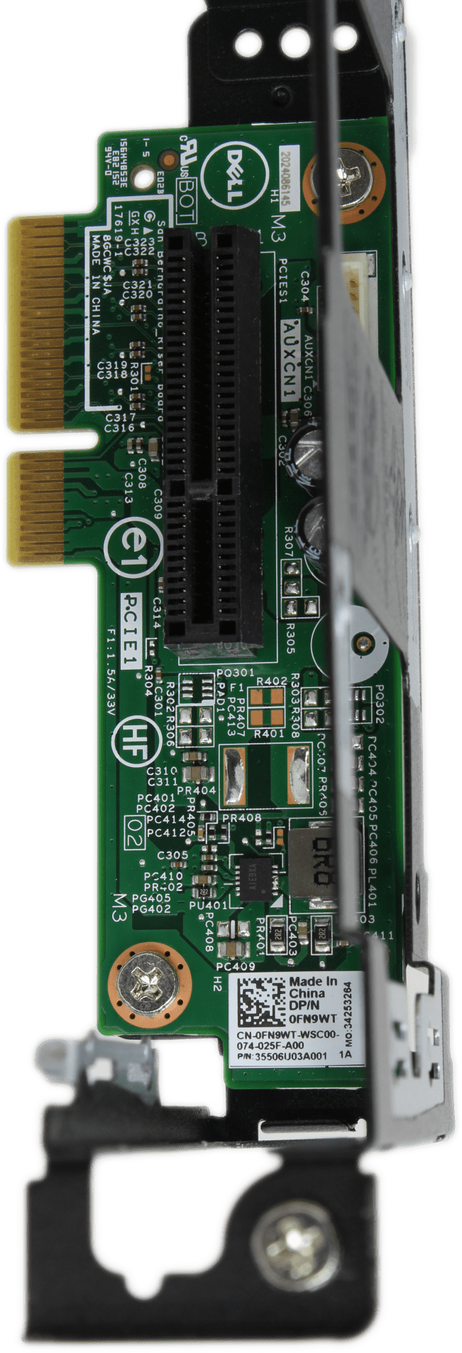 Dell | PCIe Module I/O Daughter Board 0FN9WT + Bracket 0HT7FC für Dell Wyse 5070 | 9653 (Bild 3 von 6)