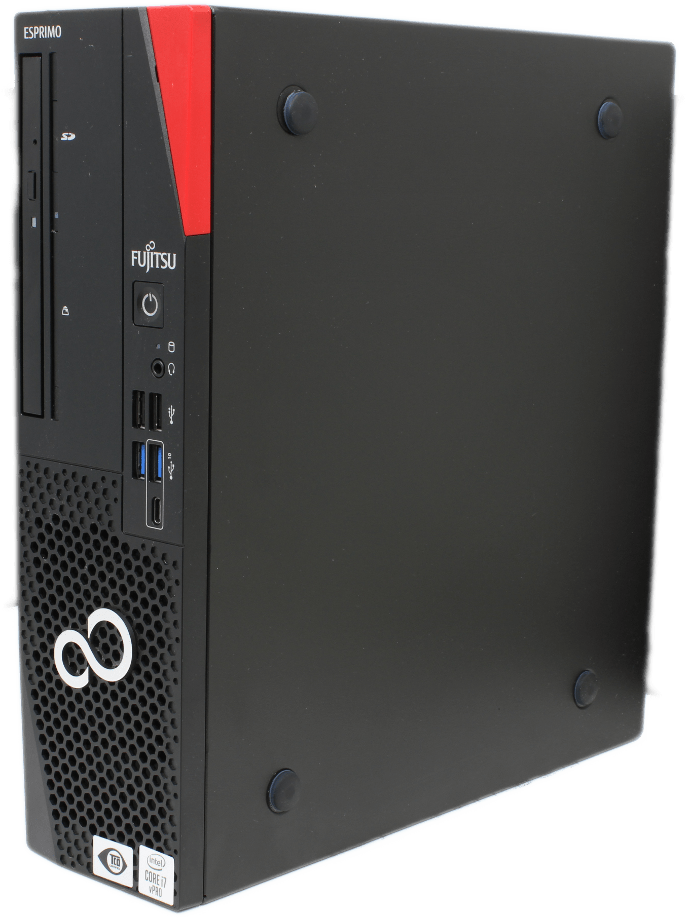 Fujitsu Esprimo D9010 PC Intel i7-10700 GTX 1650 - 16GB DDR4 256 GB NVMe + Win11 | 10104 — Produktbild (Bild 1 von 8)