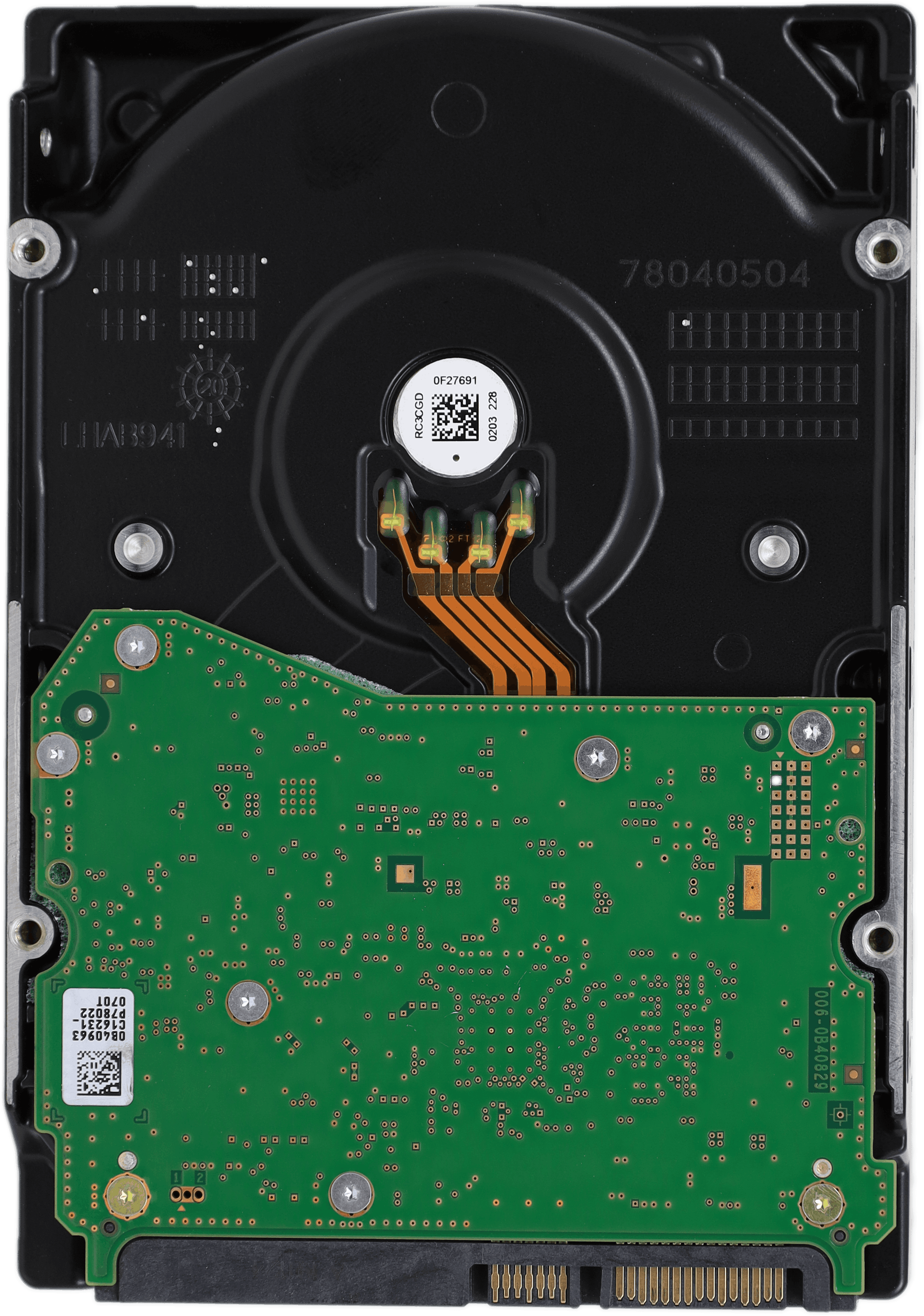 Western Digital DC HC510 8TB 7,2K SATA 6G 512e AF SIE 256MB - HUH721008ALE600 | 10634 (Bild 3 von 3)