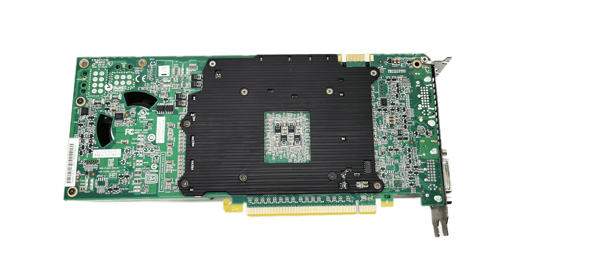 Nvidia Tesla C2075 GPU Grafikkarte 6GB GDDR5 PCIe 2.0 x16 - DVI | 189 (Bild 5 von 5)