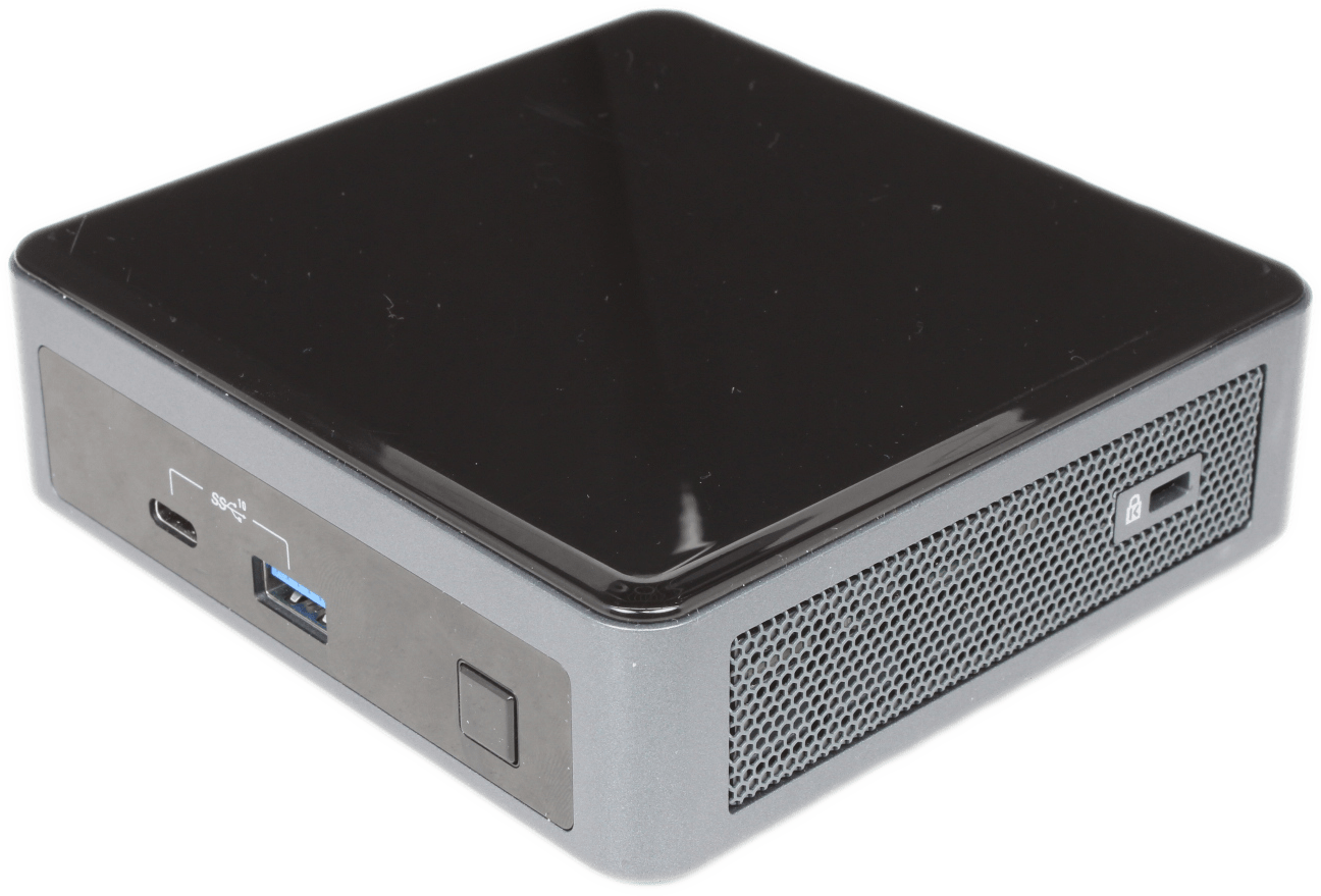 Intel NUC Mini PC | Intel Core i7-10710U 6C 12T | 256GB M.2 SSD 16GB DDR4 RAM | 9811 (Bild 1 von 7)