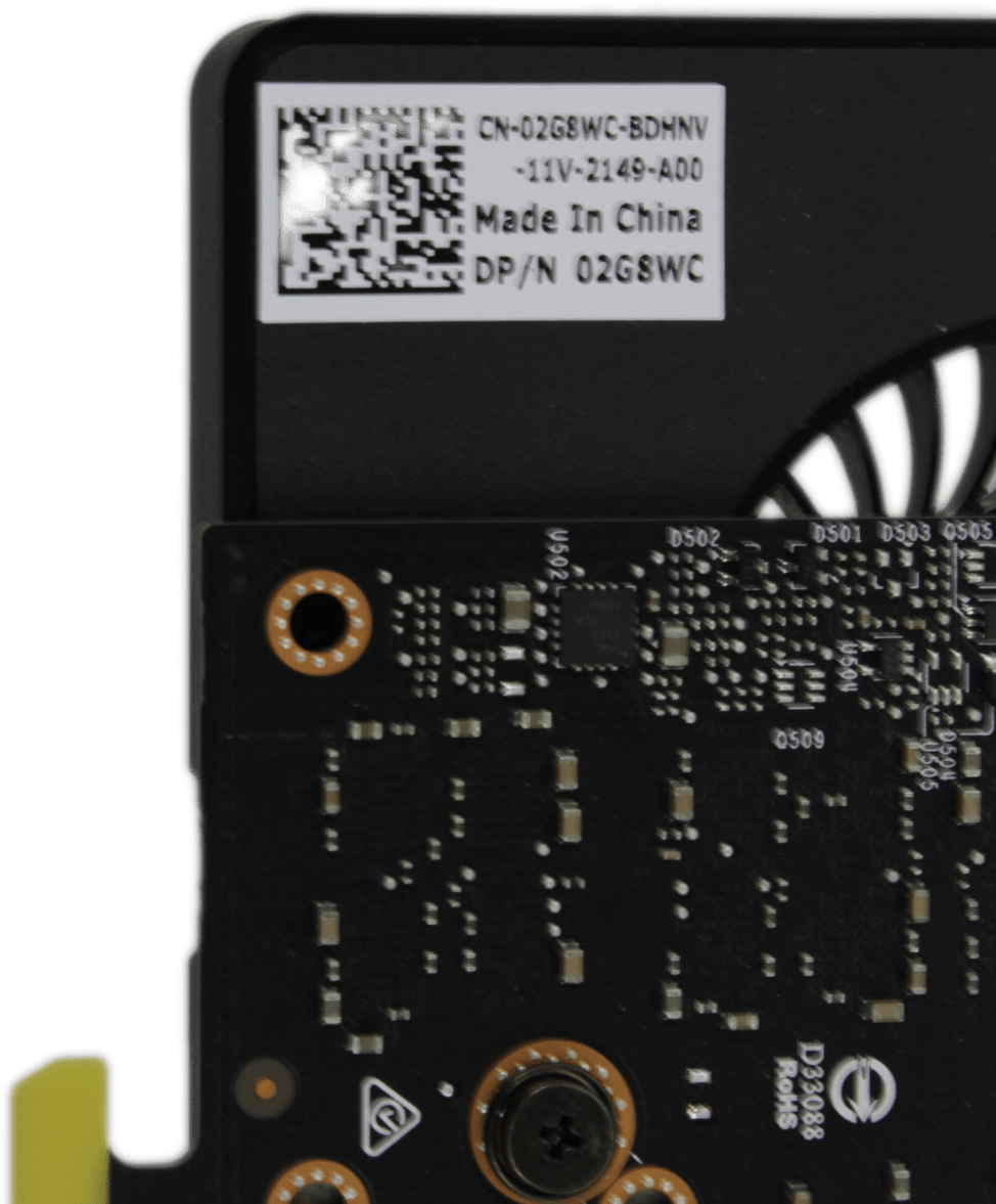 Nvidia Dell Quadro P2200 5GB GDDR5X PCIe3x16 4x DP 1.4 02G8WC 699-5G420-0500-101 | 9516 (Bild 6 von 7)