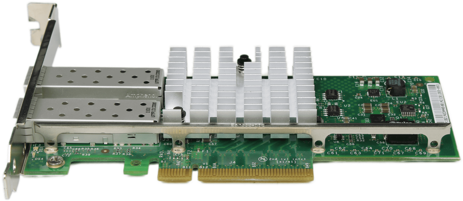 Dell X520-DA2 Dual Port 10GbE SFP+ Netzwerkadapter PCIe2.0 x8 FP - P/N 0U810N | 10060 — Übersicht (Bild 2 von 6)