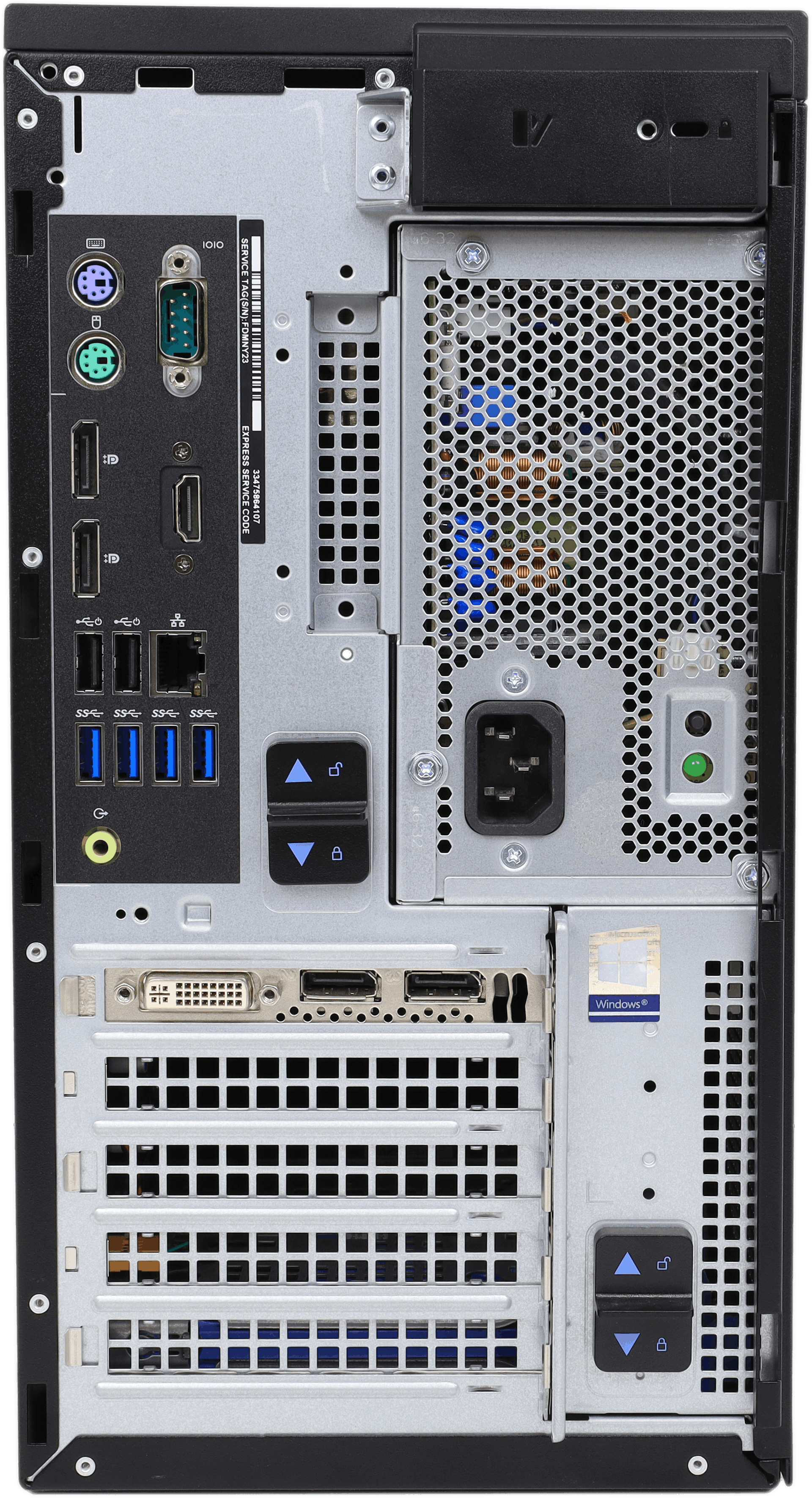 Dell Precision 3630 Tower - Intel Xeon E-2286G 16GB RAM 960GB SSD Nvidia K2000 | 10630 (Bild 3 von 6)