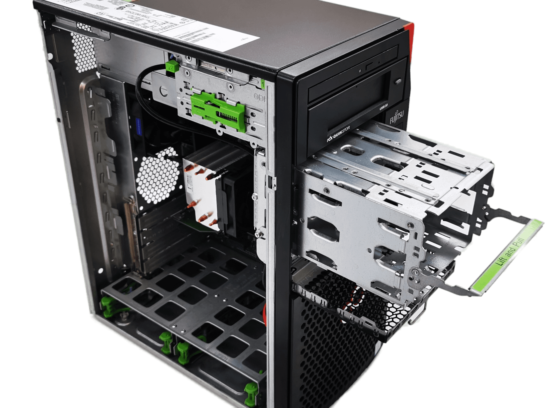 Fujitsu Server Primergy TX1310 M3 | Xeon E3-1225 v6 3,70GHz | 16GB RAM | MI6W | 240 (Bild 5 von 5)