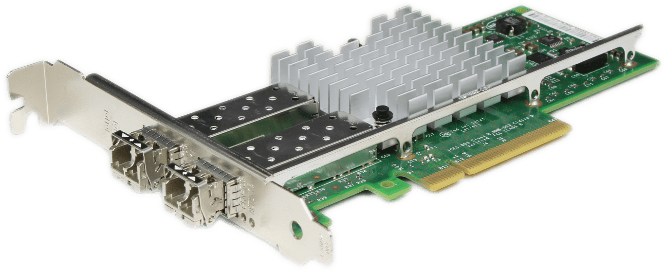 Dell Intel X520-DA2 - SFP+ 10GbE Dual-Port PCIe x8 Netzwerkkarte +GBIC 0XYT17 FP | 9710 (image 2 of 7)