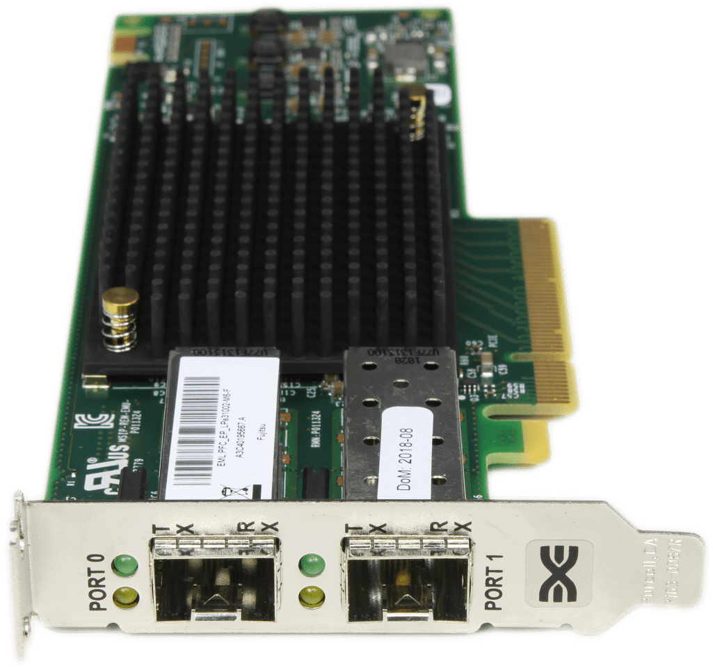 Fujitsu Emulex LPE31002-M6 Dual-Port 16Gb/s FC PCIe x8 HBA | A3C40195667 LP | 9734 (Bild 4 von 7)