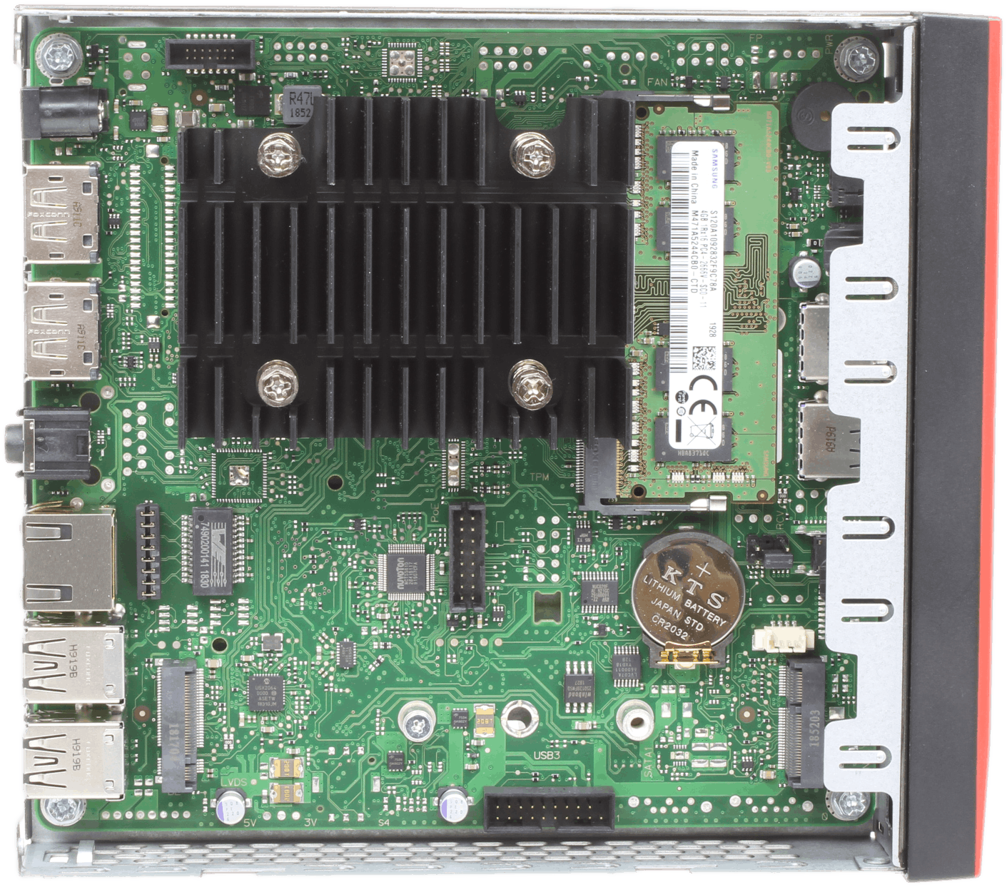 Fujitsu Futro S740 ThinClient - Intel J4105 1.50GHz 4GB RAM ohne SSD + Netzteil | 1773 — Draufsicht (Bild 7 von 8)