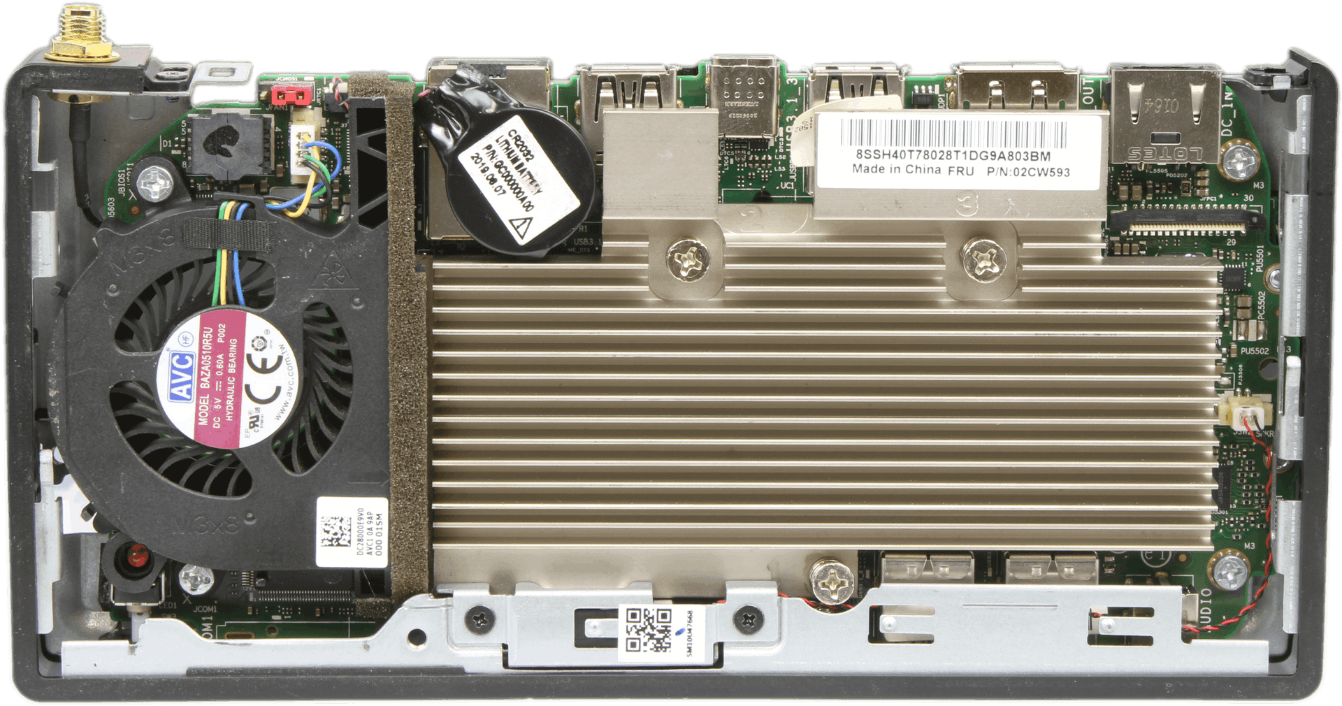 Lenovo ThinkCentre M90n Mini PC - i5-8365U 8GB DDR4 ohne SSD - 2x USB-C - +PSU | 10298 — Übersicht (Bild 4 von 6)