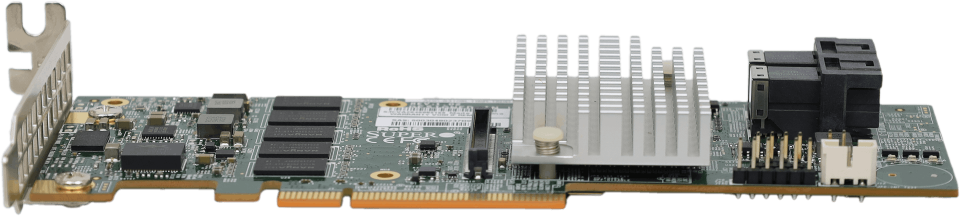 Supermicro 12Gb SAS RAID Controller SFF-8643 8-Port LP - AOC-S3108L-H8iR-16DD | 10475 (Bild 5 von 5)