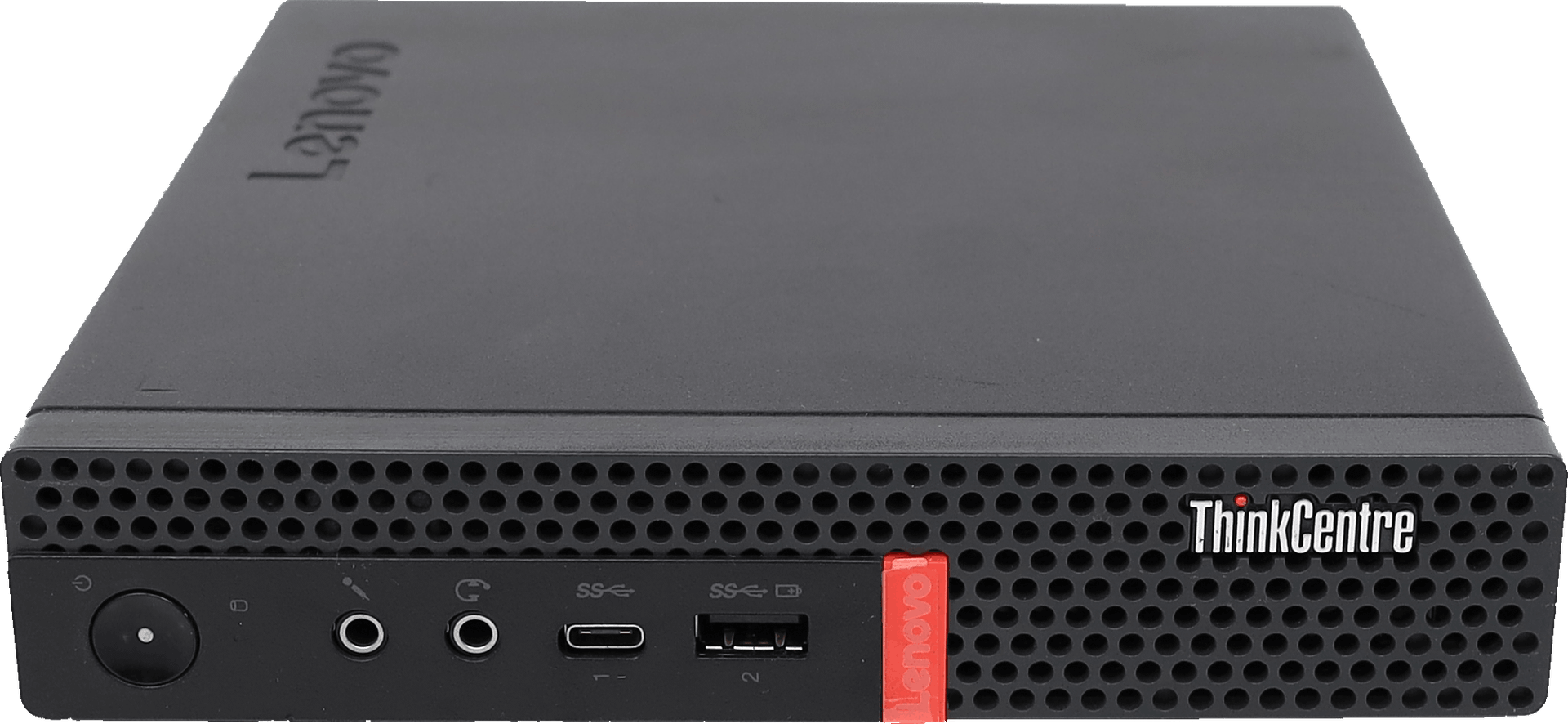 Lenovo ThinkCentre M720q Mini i5-8500T 8GB DDR4 256GB M.2 SSD + Windows 11 + PSU | 10356 — Vorderansicht (Bild 2 von 7)