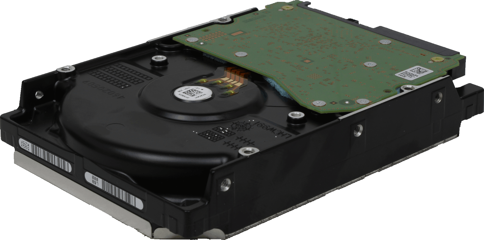 Lenovo WD 12TB 7,2K SAS 12Gbps Server HDD Festplatte HUH721212AL5204 4XB7A14104 | 10320 — Schrägansicht (Bild 2 von 5)