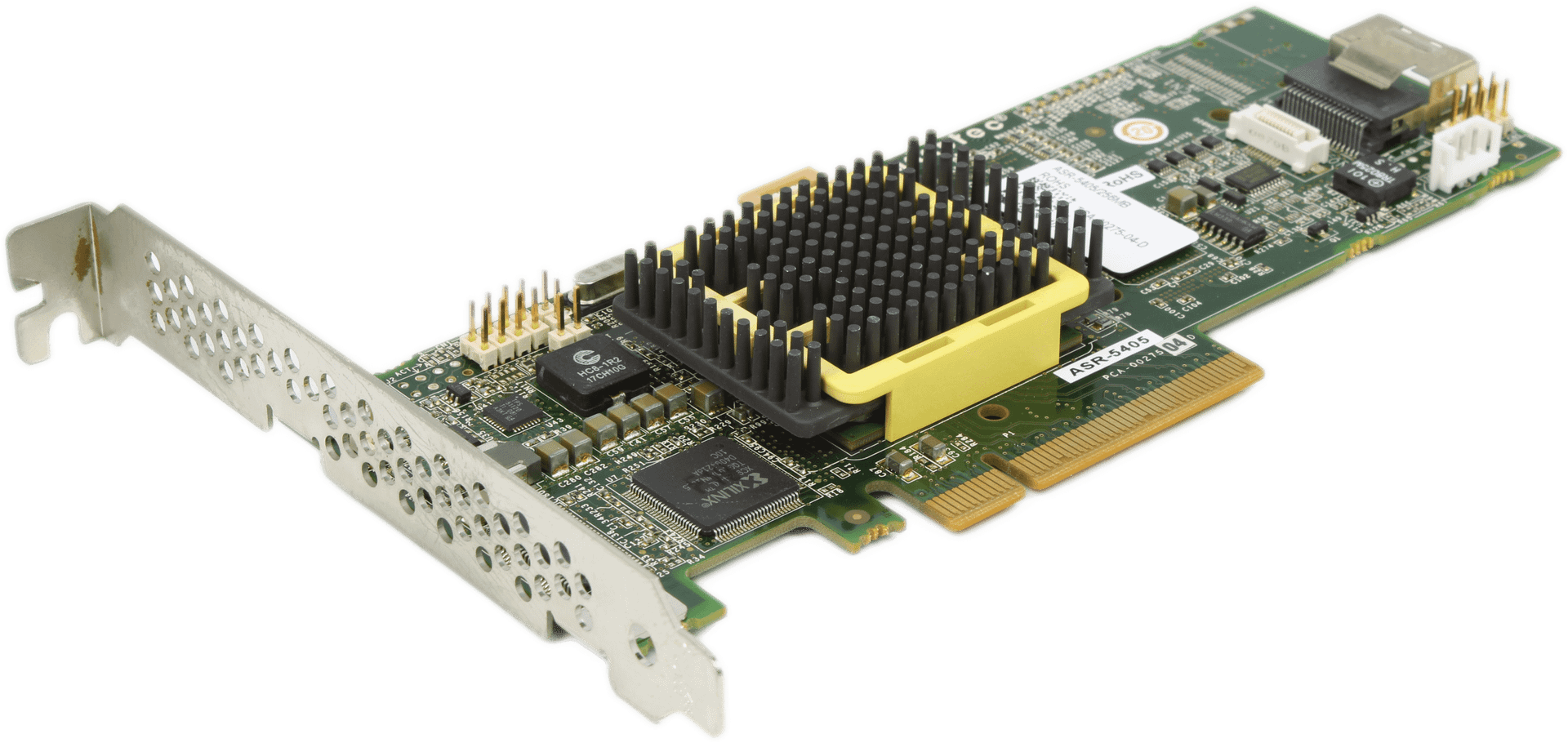 Adaptec ASR5405 256 MB SAS/SATA RAID Controller PCIex8 FP TCA-00275-04 2258100-R | 9927 — Übersicht (Bild 2 von 6)