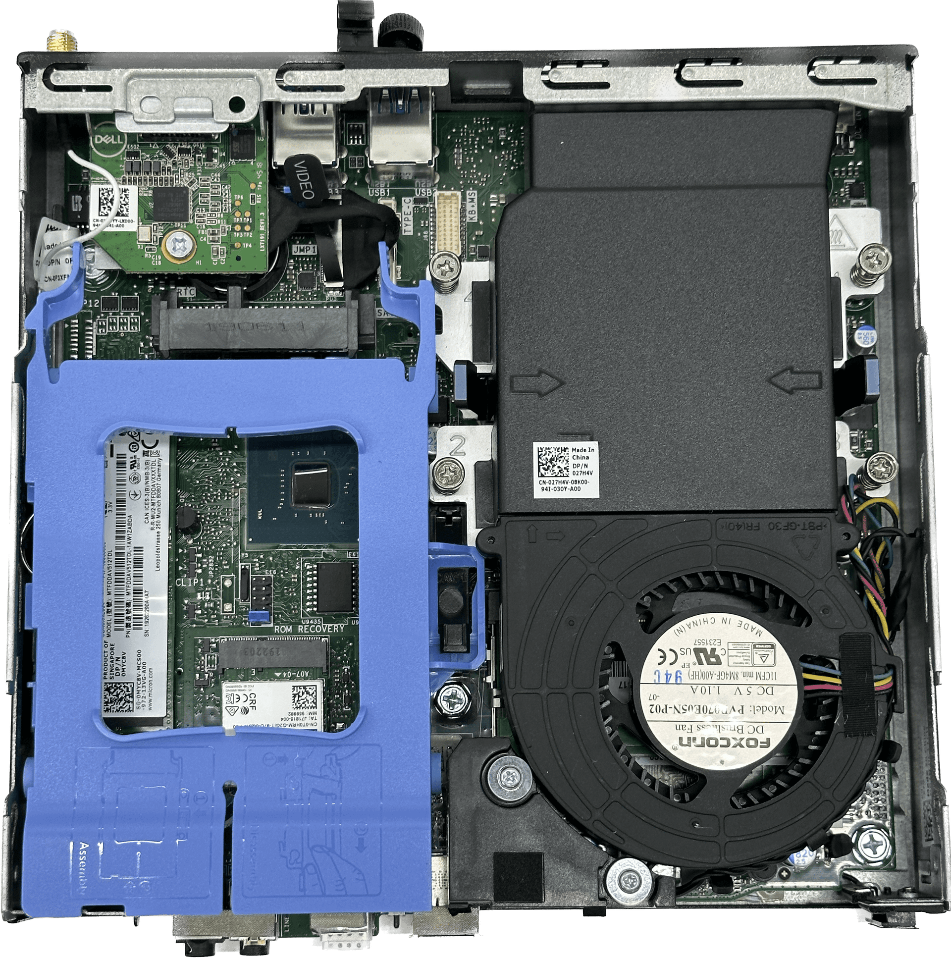 Dell OptiPlex 5060 Micro Core i5-8600T 3,7 GHz 8GB 512GB M.2 SSD WIN11 Pro WLAN | 466 (Bild 6 von 6)