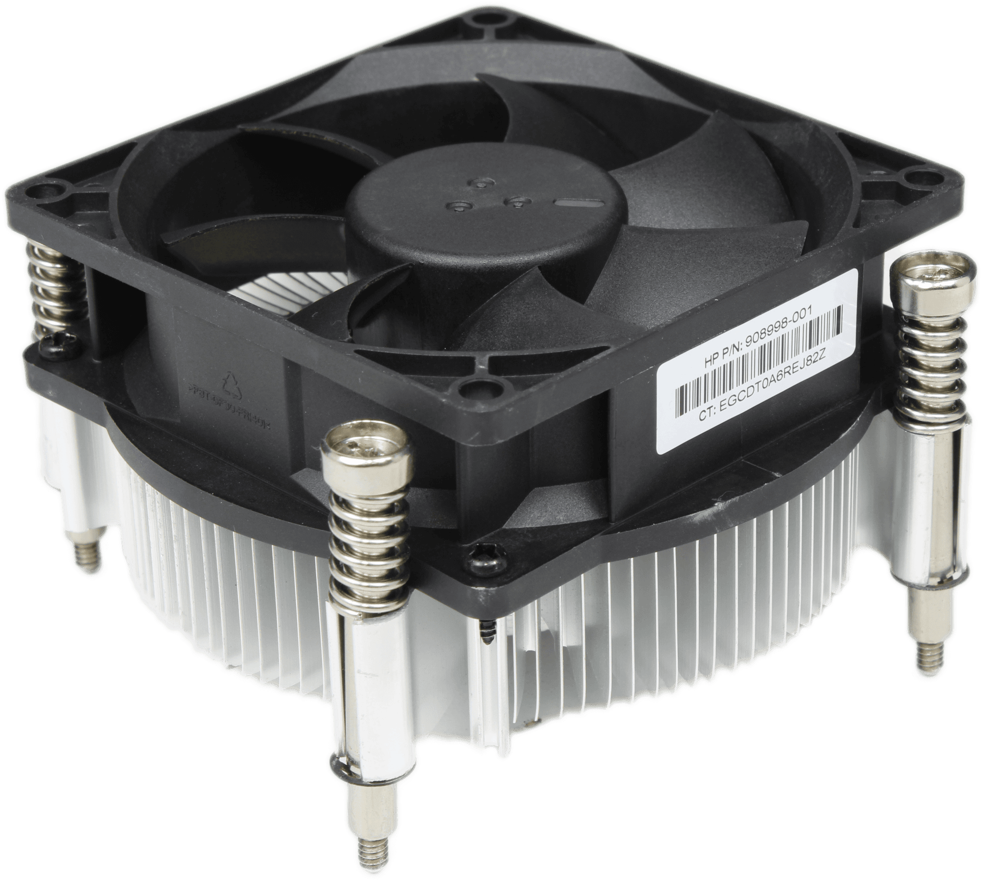 HP - CPU Kühler 908998-001 LGA1151 für HP EliteDesk und ProDesk G2/G3/G4 600/800 | 9931 — Seitenansicht (Bild 1 von 6)