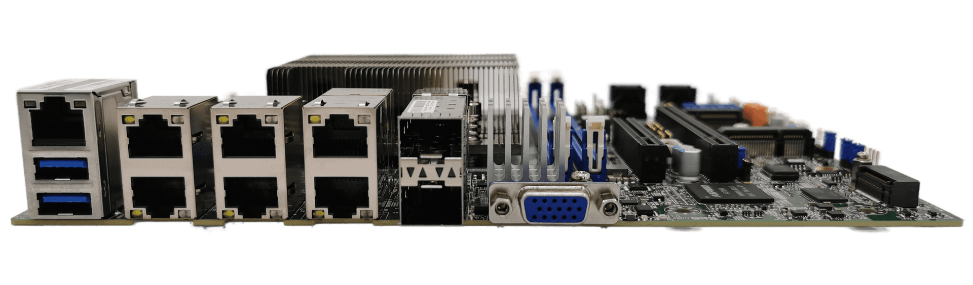 Supermicro X11SDV-4C-TP8F + Xeon D-2123IT (8x2,2GHz) Flex ATX Mainboard BGA-2518 | 388 (Bild 4 von 7)
