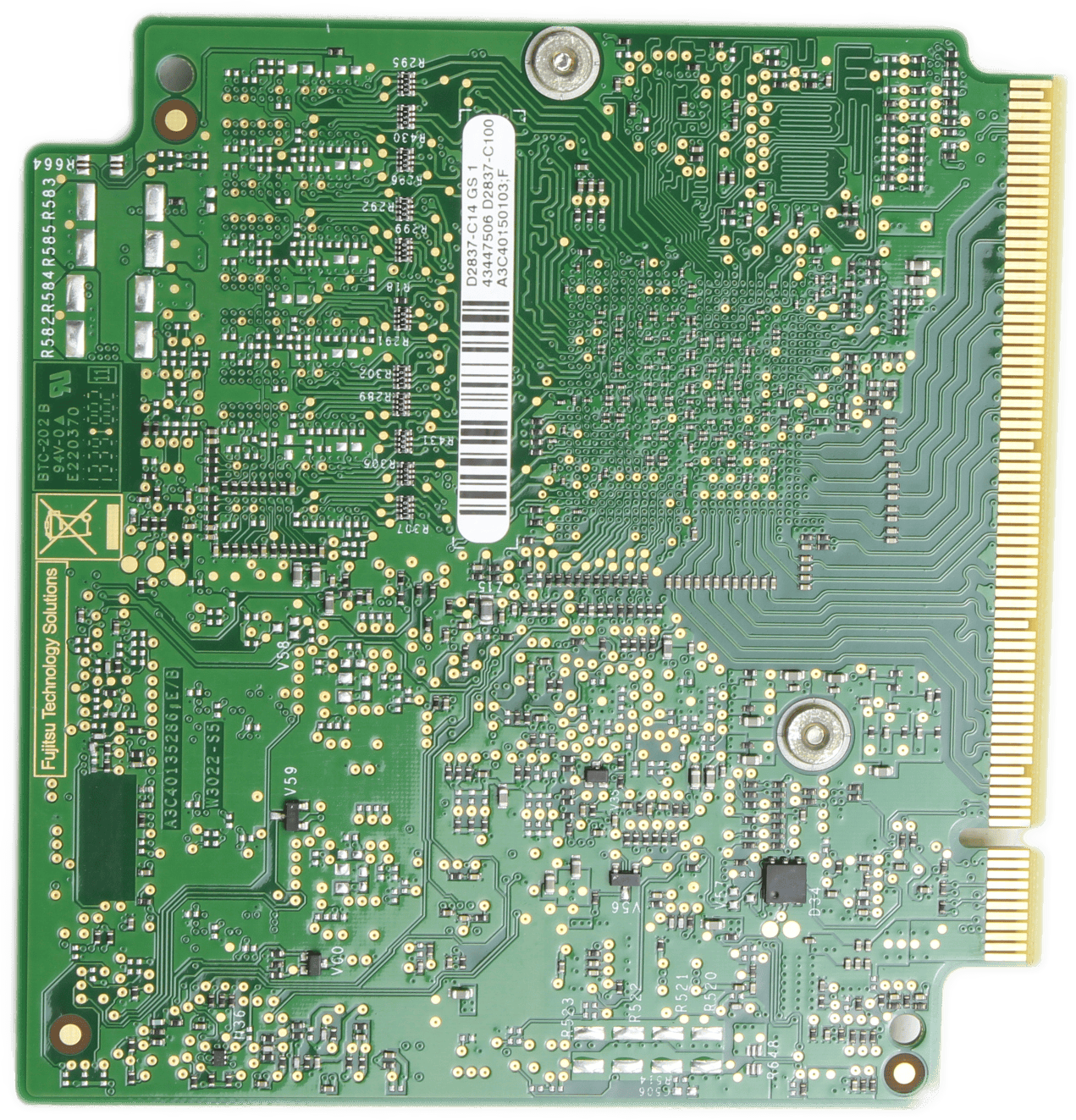 Fujitsu D2387-C14 GS1 SAS-RAID HDD Module for Primergy Server - ohne Zubehör | 9951 — Unterseite (Bild 2 von 6)