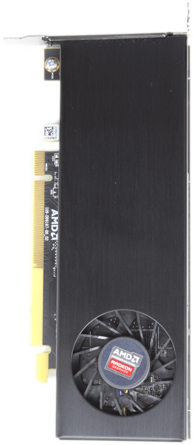 AMD E9173 2GB GDDR5 PCIe3.0 x8 2x Mini-DisplayPort 1x DisplayPort Low Profile | 9654 (Bild 1 von 6)
