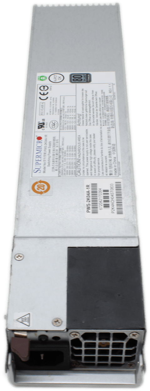 Supermicro 2000W 80+ Titanium Switching Power Supply | PWS-2K04A-1R 672042170364 | 9001 (Bild 3 von 6)