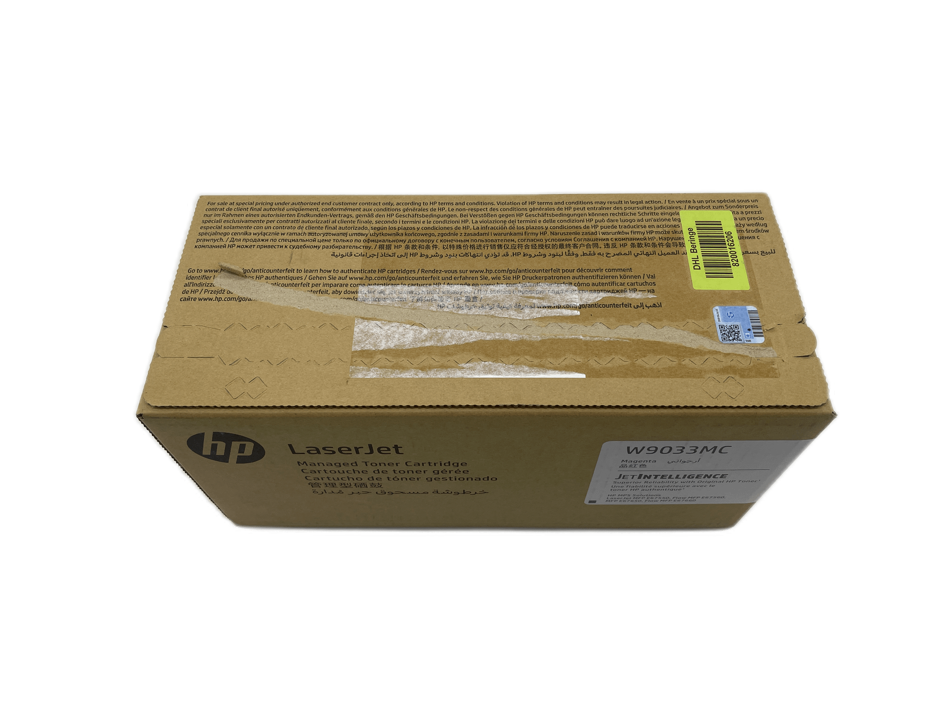 HP LaserJet Toner W9033MC Magenta - MFP E67550/560 - E67650/660 - NEU / OVP | 105 (Bild 4 von 4)