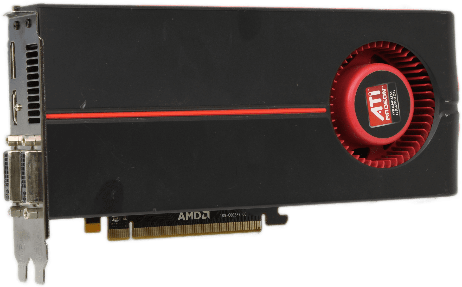 AMD Radeon HD 5850 Grafikkarte 1 GB 256-Bit GDDR5 2x DVI 1x DisplayPort 1x HDMI | 9998 — Produktbild (Bild 1 von 8)