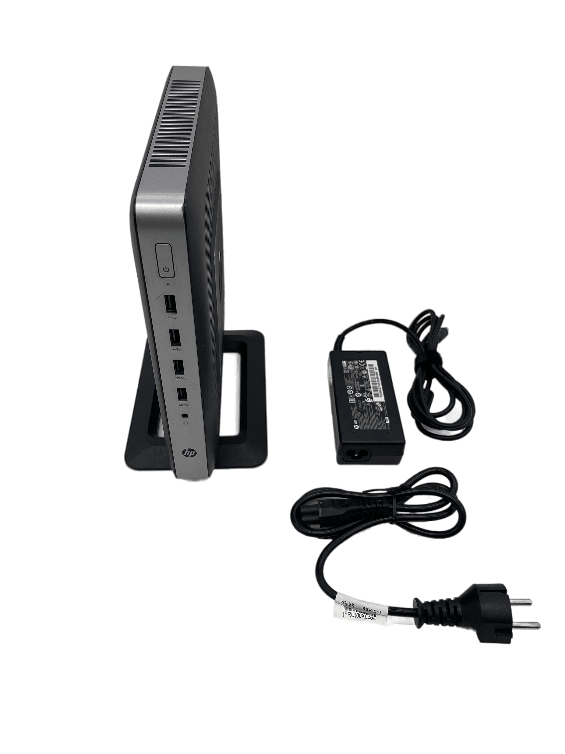 HP t630 Thin Client | GX-420GI 4x2GHz R7E | 4GB DDR4 | 16GB SSD | Fuß & Netzteil | 208 (Bild 3 von 3)