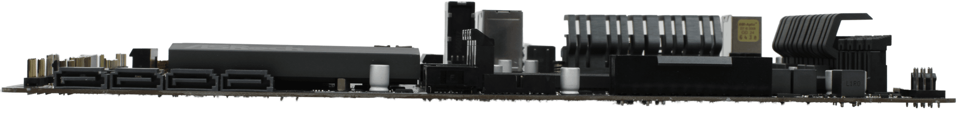 ASRock B450 Pro4 Rev.2 ATX Mainboard - Sockel AM4 4x DDR4 PCIe3x16 + I/O Shield | 10132 — Anschlüsse (Bild 3 von 6)