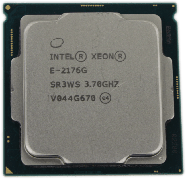 Intel Xeon E-2176G 3.7GHz 6 Core 12 Thread FCLGA1151 TDP 80W 12MB Cache SR3WS | 9471 (Bild 1 von 6)