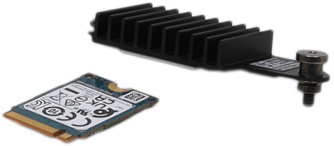 256GB NVMe 2230 PCIe 4.0 x4 für OptiPlex 3000 TC - Kioxia 04HX2W+03WKP6 Heatsink | 10363 — product image (image 2 of 5)