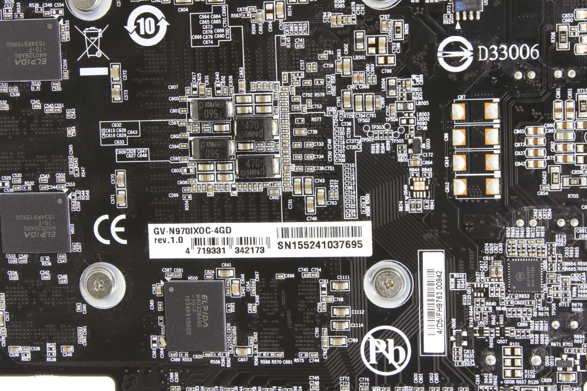 Gigabyte | NVIDIA GeForce GTX970 | 4GB GDDR5 PCIe3.0 x16 | GV-N970IXOC-4GD | 9641 (Bild 6 von 6)