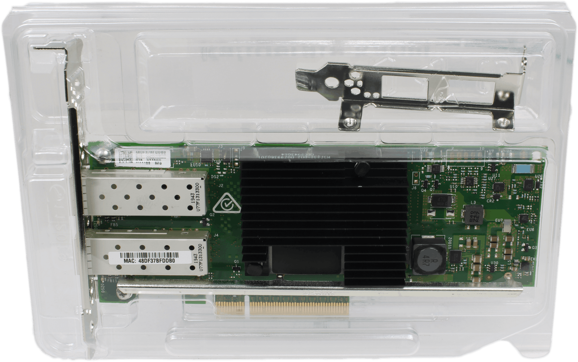 Neu HPE 562SFP+ Dual Port 10Gb SFP+ Netzwerkadapter PCIe3 x8 LP/FP - 727055-B21 | 10219 (Bild 2 von 7)