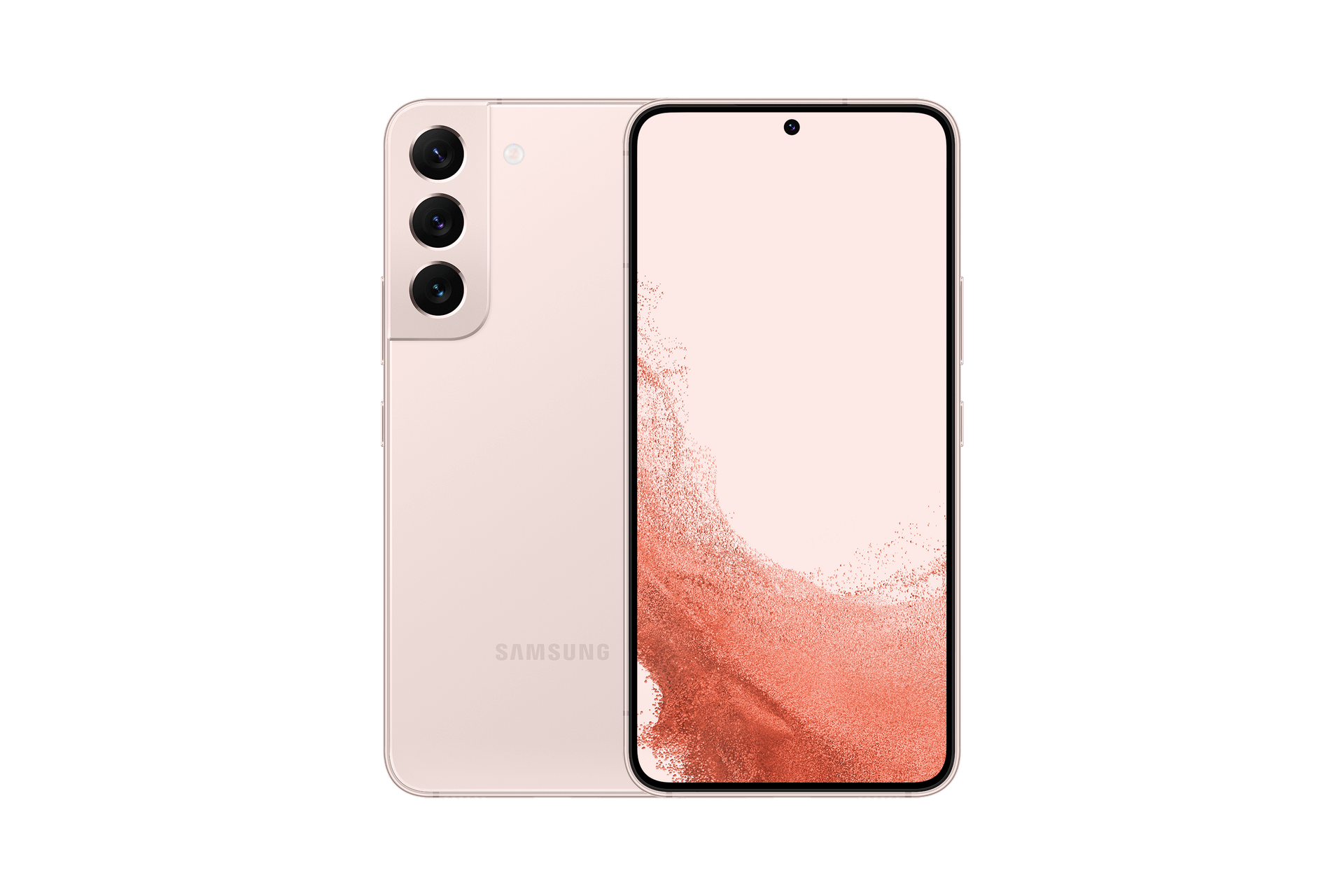 Samsung Galaxy S22 128GB Pink Gold 6,1" Bildschirm 50MP Kamera ohne Simlock | 10564 (image 1 of 1)