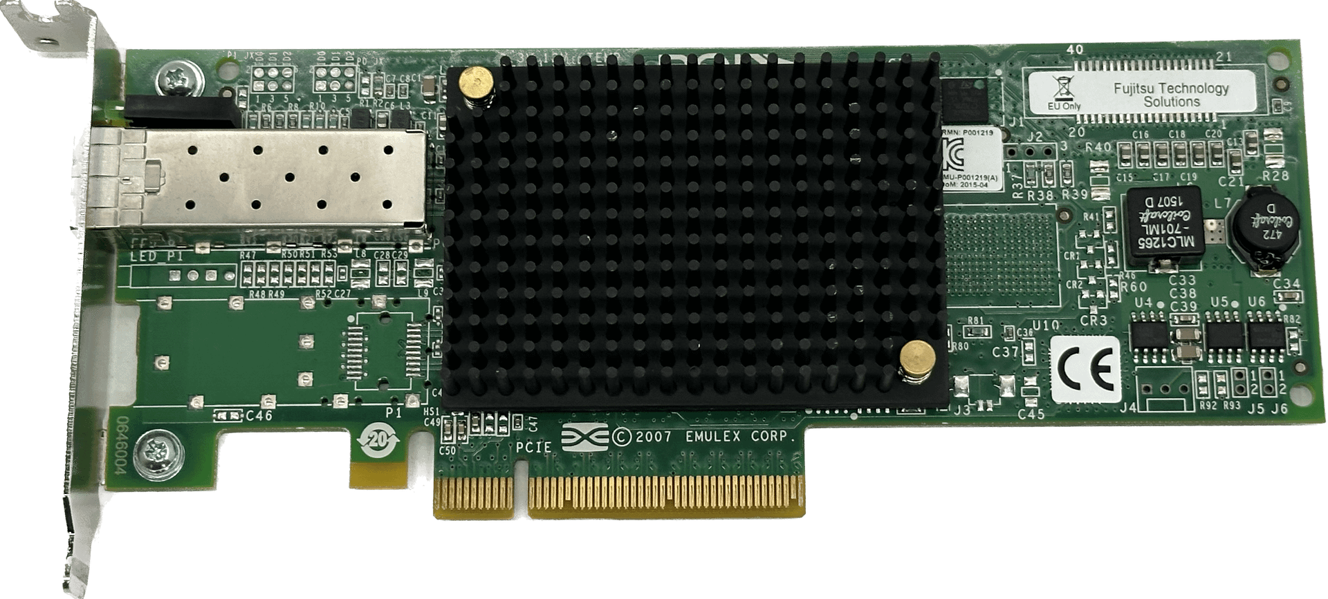 Fujitsu EMULEX LPE1250 - 8Gb/s PCIe x8 FC Adapter - P002181-10A Rev B SFP LP | 28 (Bild 2 von 6)