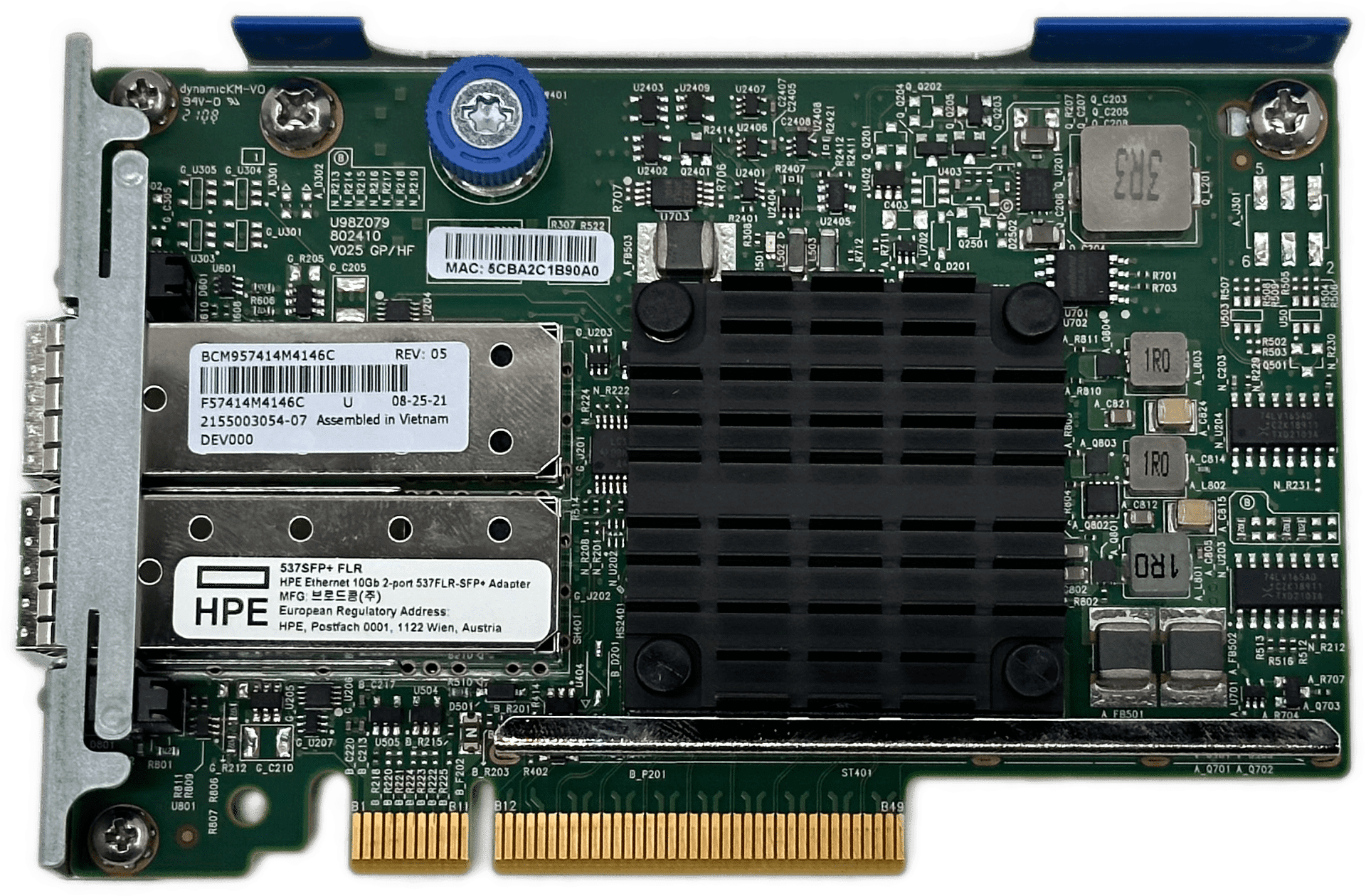 HPE 537FLR-SFP+ 10Gb 2-Port Netzwerkadapter | P12925-001 P08438-001 P08440-B21 | 9389 (Bild 5 von 6)