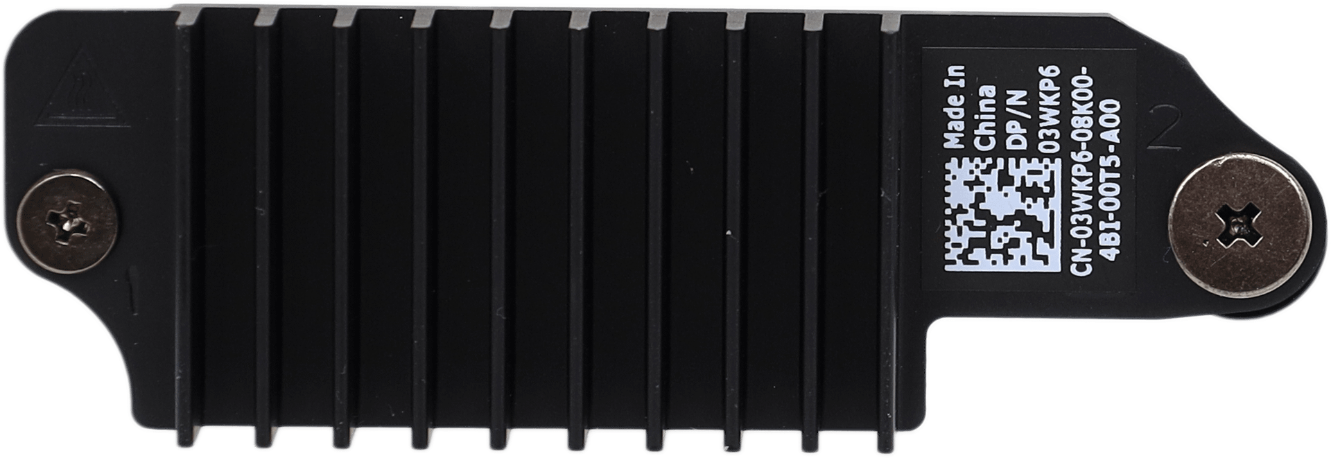 256GB NVMe 2230 PCIe 4.0 x4 für OptiPlex 3000 TC - Kioxia 04HX2W+03WKP6 Heatsink | 10363 — included set (image 4 of 5)