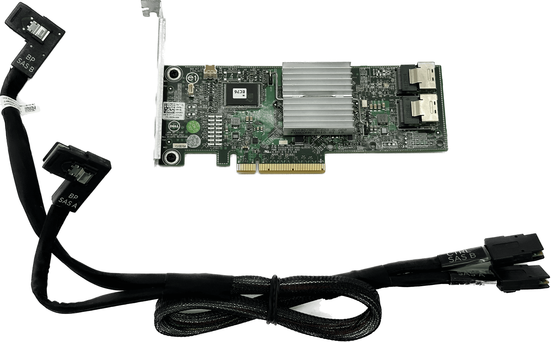 DELL PERC H310 | 6Gb/s SAS SATA HBA RAID Controller LSISAS2008 | 03POR3 0DJXF7 | 702 (Bild 2 von 9)