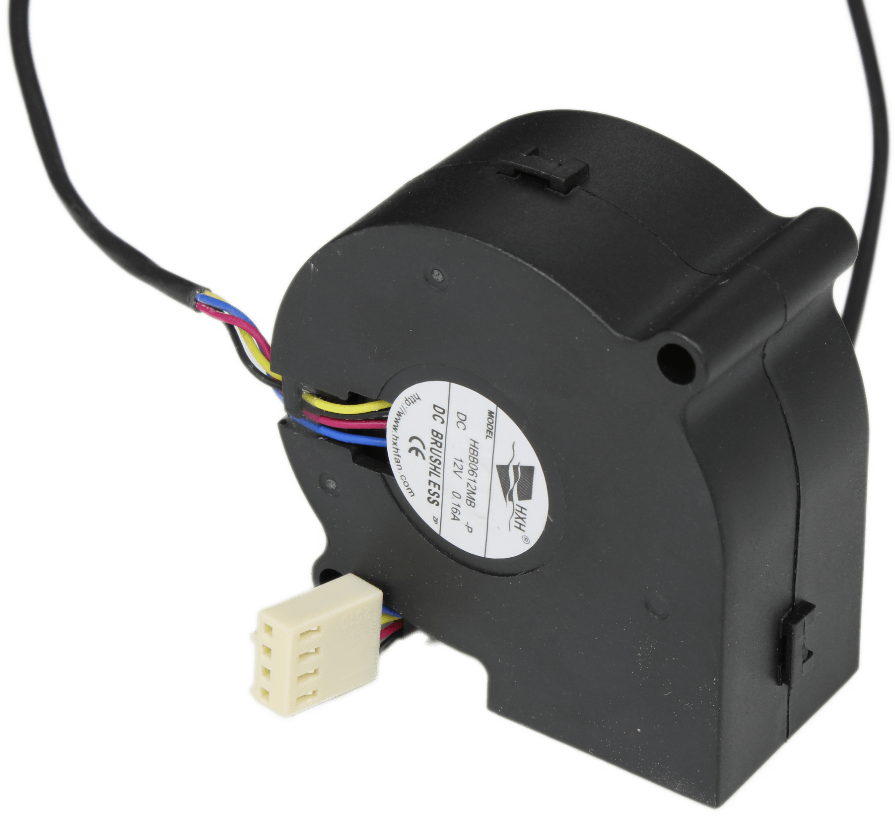 HXH - 60x60x28mm 4-pin Lüfter Fan 12V PWM 4000 RPM - HBB0612MB + Schrauben | 9964 — Produktbild (Bild 3 von 6)