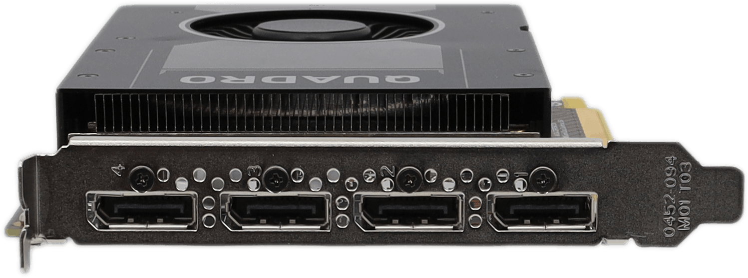 Nvidia Quadro P2000 - 5GB GDDR5 PCIe3x16 1024 CUDA 75W 4x DP - S26361-D3000-V204 | 10547 (Bild 4 von 6)