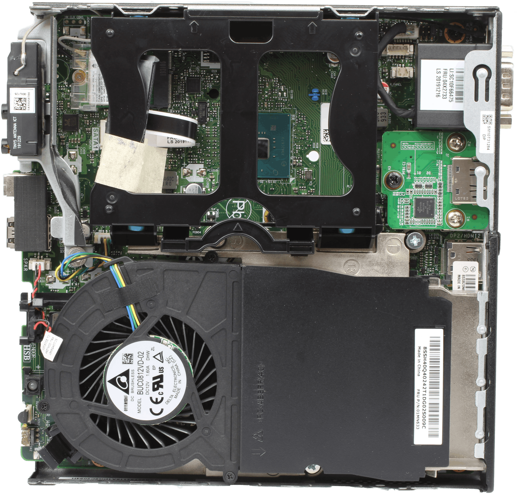 Lenovo ThinkCentre M920q Mini PC - Intel i5-9500T 16GB DDR4 512GB NVMe Win11 | 10260 — Übersicht (Bild 4 von 4)